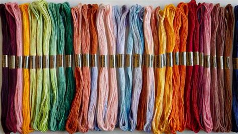 what is embroidery floss made of? what types of fibers can be used in embroidery floss?